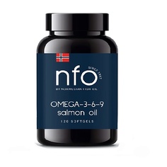 БАДы тонизирующие и общеукрепляющие NORVEGIAN FISH OIL Омега-3 Масло лосося 745 мг