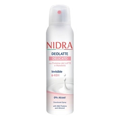 NIDRA Дезодорант аэрозоль деликатный с молочными протеинами и миндалем