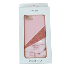 Модные аксессуары TWINKLE Чехол для iPhone 6,6S,7,8 Twinkle Pink Marble