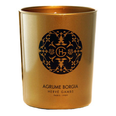 Scent Bibliotheque HERVE GAMBS Agrume Borgia Fragranced Candle