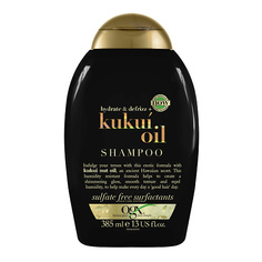 Шампуни OGX Шампунь для увлажнения и гладкости  волос с маслом гавайского ореха кукуи