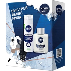 NIVEA Набор NIVEA MEN Пена для бритья для чувствительной кожи "Успокаивающая" и Бальзам после бритья Успокаивающий