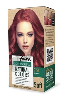 Краски для волос FARA Краска для волос Natural Colors Soft, 321 Темный баклажан