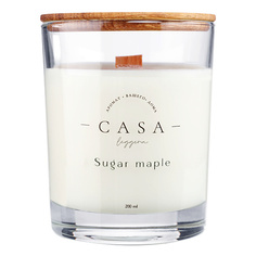 CASA LEGGERA Свеча в стекле Sugar maple 200