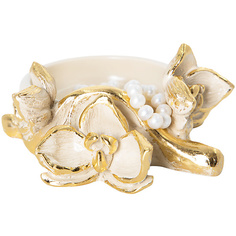 Шкатулка BOGACHO Подставка для украшений "Орхидея Дебора" (сувенир)