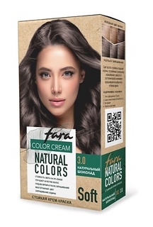 Краски для волос FARA Краска для волос Natural Colors Soft, 321 Темный баклажан