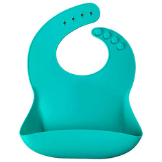 Нагрудник MINIKOIOI BASICS Детский нагрудник слюнявчик силиконовый для малышей 0+