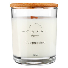 CASA LEGGERA Свеча в стекле Cappuccino 150