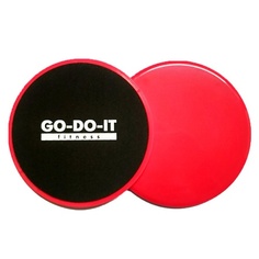 Диск вращающийся GO-DO-IT Диски для скольжения (пара) + 24 видео тренировки