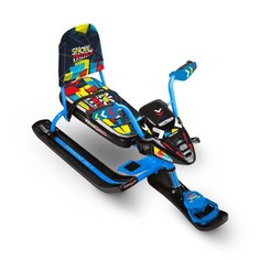Снегокат Nika, Snowpatrol, СНД2/SP4, синий каркас
