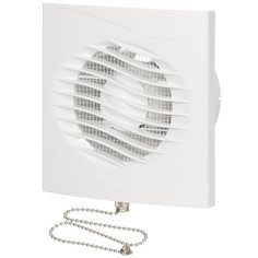 Вентилятор вытяжной настенный, выключатель, Viento, установочный диаметр 100 мм, 13 Вт, 130 м³/ч, Волна, В100СВ Виенто