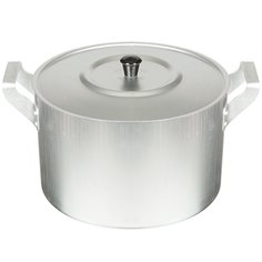 Кастрюля алюминий, 2.5 л, с крышкой, Scovo, МТ-004