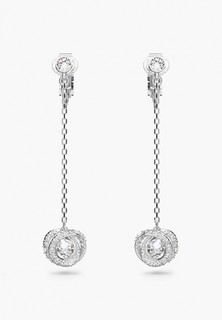 Клипсы Swarovski® Generation, покрытие родий