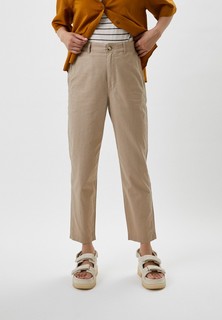Брюки UNIQLO из хлопка и льна