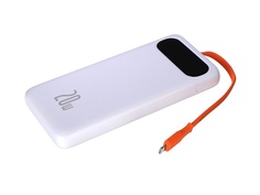Внешний аккумулятор Baseus Power Bank Block Digital Display Quick Charge 20W 3A 10000mAh White PPBLK-02