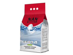 Средство Стиральный порошок для белого белья Nan 2.4kg 320728