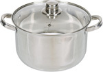 Кастрюля с крышкой Daniks SD-A17-24 6.5 л