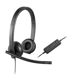 Гарнитура проводная Logitech H570e