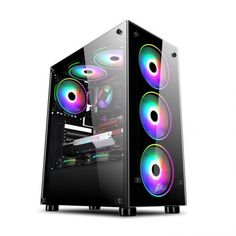 Корпус ATX 1STPLAYER FIRE DANCING V3-A