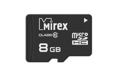Карта памяти 8GB Mirex 13612-MC10SD08
