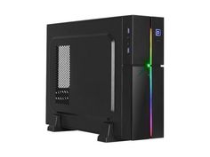 Корпус mATX AeroCool Playa Slim 400W Black