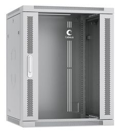 Шкаф настенный 19&quot;, 15U Cabeus SH-05F-15U60/35