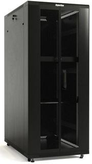 Шкаф напольный 19&quot;, 42U Hyperline TTB-4266-DD-RAL9004
