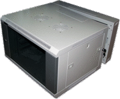 Шкаф настенный 19&quot;, 18U TWT TWT-CBW3-18U-6x6