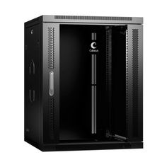 Шкаф настенный 19&quot;, 15U Cabeus SH-05F-15U60/60-R-BK