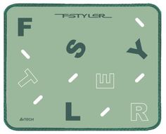 Коврик для мыши A4Tech FStyler FP25