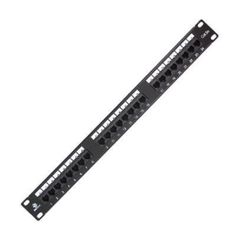 Патч-панель 19&quot;, 24xRJ45, UTP, Кат. 5е BNH B100.1-24-5E-LED
