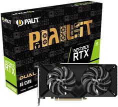 Видеокарта PCI-E Palit GeForce RTX 2060 SUPER Dual (NE6206S018P2-1160A-1)