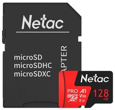 Карта памяти 128GB Netac NT02P500PRO-128G-R