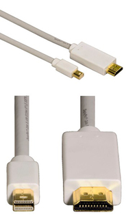 Кабель интерфейсный mini DisplayPort - HDMI HAMA 20M/19M