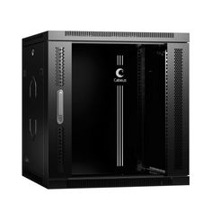 Шкаф настенный 19&quot;, 12U Cabeus SH-05F-12U60/45-R-BK