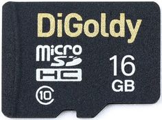 Карта памяти 16GB DiGoldy DG016GCSDHC10-AD