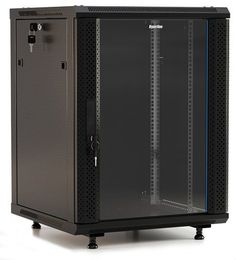 Шкаф серверный 19&quot;, 12U Hyperline TWB-FC-1266-GP-RAL9004
