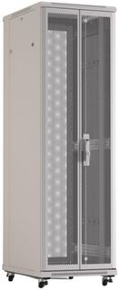 Шкаф напольный 19&quot;, 42U Hyperline TTR-4261-DD-RAL7035