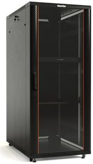 Шкаф напольный 19&quot;, 42U Hyperline TTB-4281-AS-RAL9004