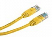 Кабель патч-корд U/UTP 5e кат. 1м AESP C5E-154YE-1MB