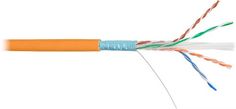 Кабель витая пара F/UTP 6 кат. 4 пары NIKOLAN NKL 9240C-OR