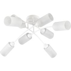 Люстра потолочная «Скарлетт Вайт», 8 ламп, 24 м², цвет белый Vitaluce