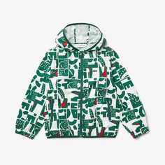 Лёгкая куртка для мальчика с графическим рисунком Lacoste