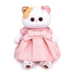 Мягкая игрушка Budi Basa LK24-092 Ли-Ли в розовом платье с люрексом, 24 см