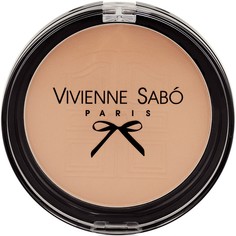 Пудра компактная для лица VIVIENNE SABO JOLI SECRET круглая тон 02 матирующая