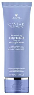 Регенерирующая ночная сыворотка для омоложения волос Alterna Caviar Anti-Aging Restructuring Bond Repair Leave-in Overnight Serum 100 мл