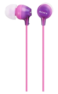 Наушники Sony MDR-EX15LPLV фиолетовый