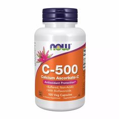 Now Foods "Витамин С-500" 100 капс 828мг