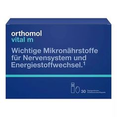 БАД Orthomol Витал М жидкость фл. 20мл + капс. 800мг + капс. 700мг №30