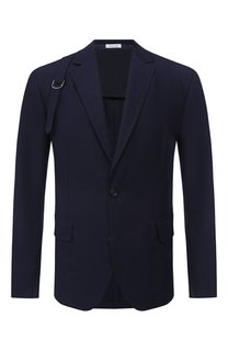 Хлопковый пиджак Alexander McQueen